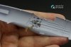 Quinta Studio QD48144 Spitfire PR.XIX 3D-Printed & coloured Interior on decal paper (Airfix) 1/48